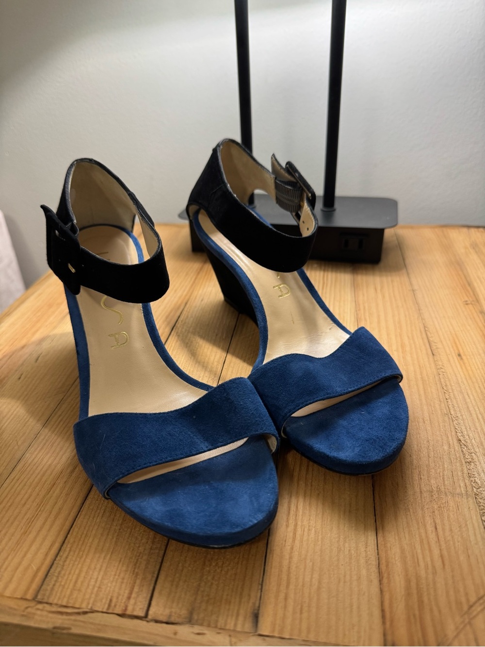 Unisa Women's Two-Tone Suede Ankle-Strap Sandals